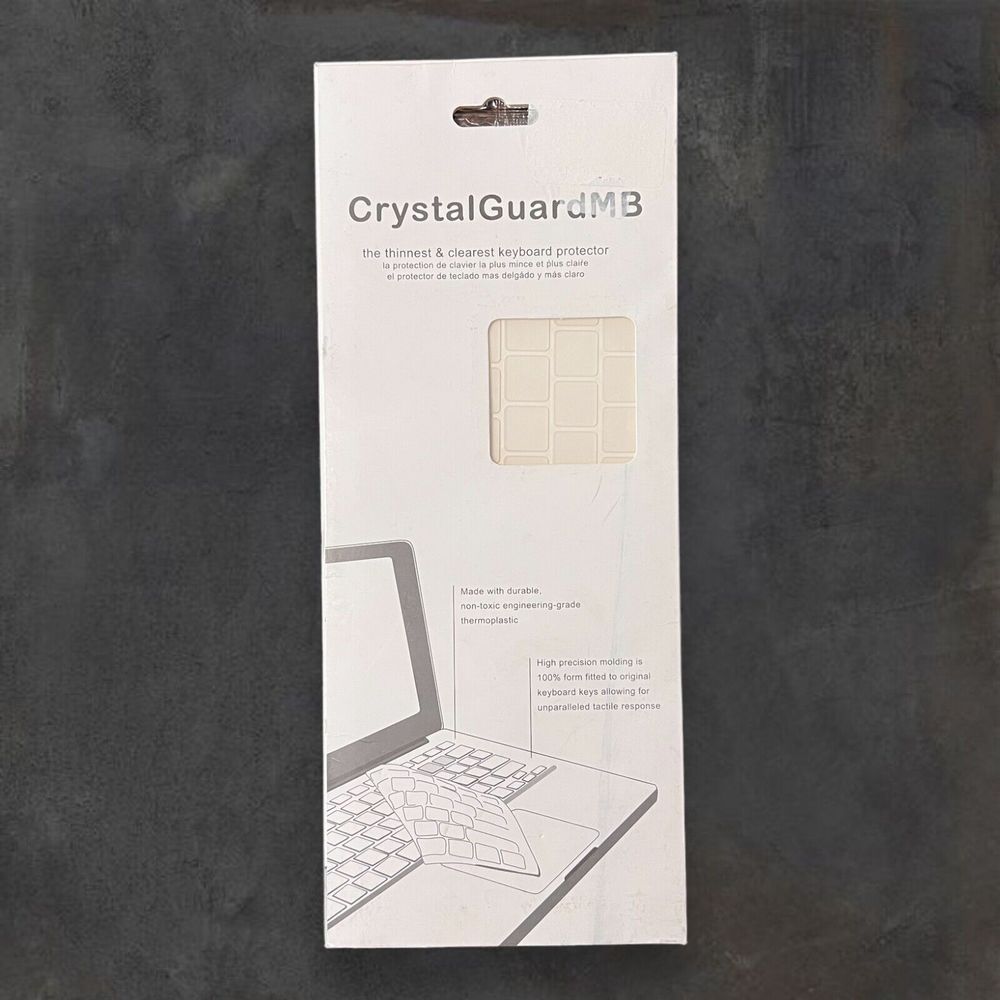 Crystal Guard MB MacBook Keyboard Cover Spill Protection Transparent A2442 A2485